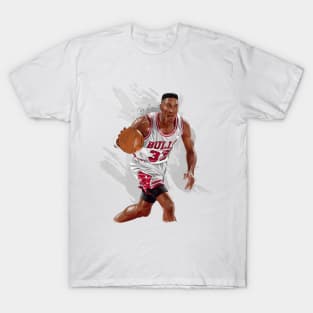 Pippen Vector Paint T-Shirt